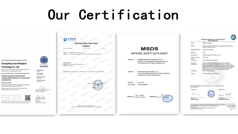 Our Certification
