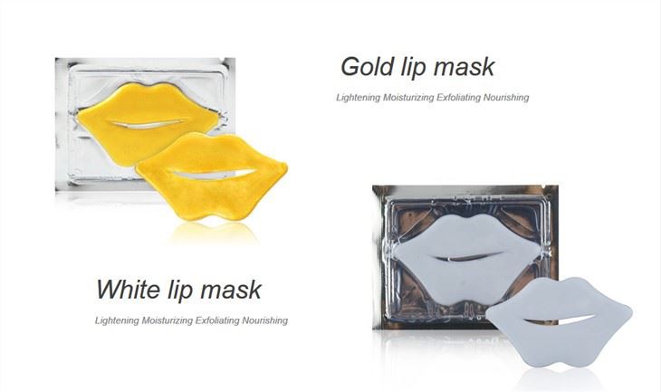 crystal collagen gold powder lip mask