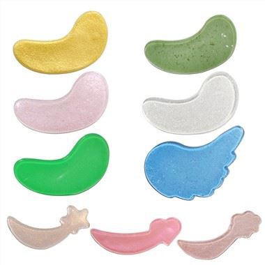 24K zelta maska ​​zem acīm